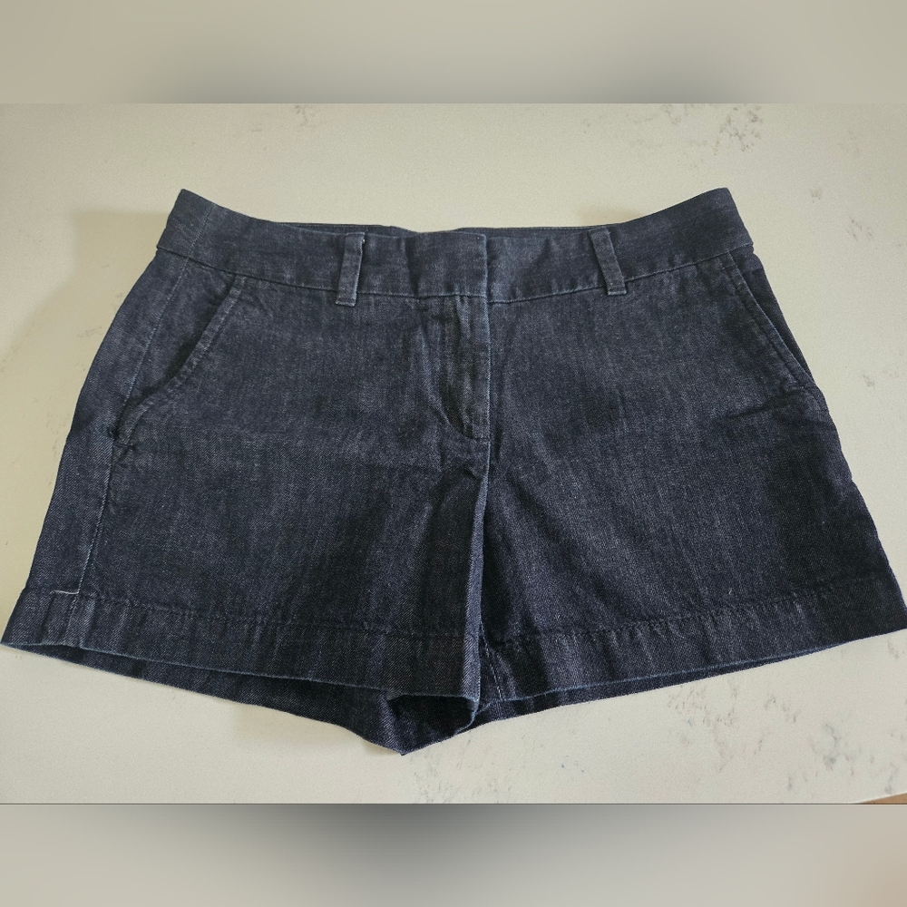LOFT Blue Jean Shorts Classic Tailored Design - Picture 1 of 7